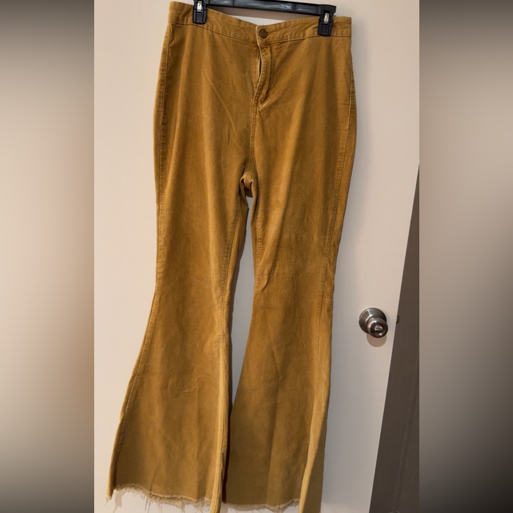 Women's Tan Corduroy Jeans